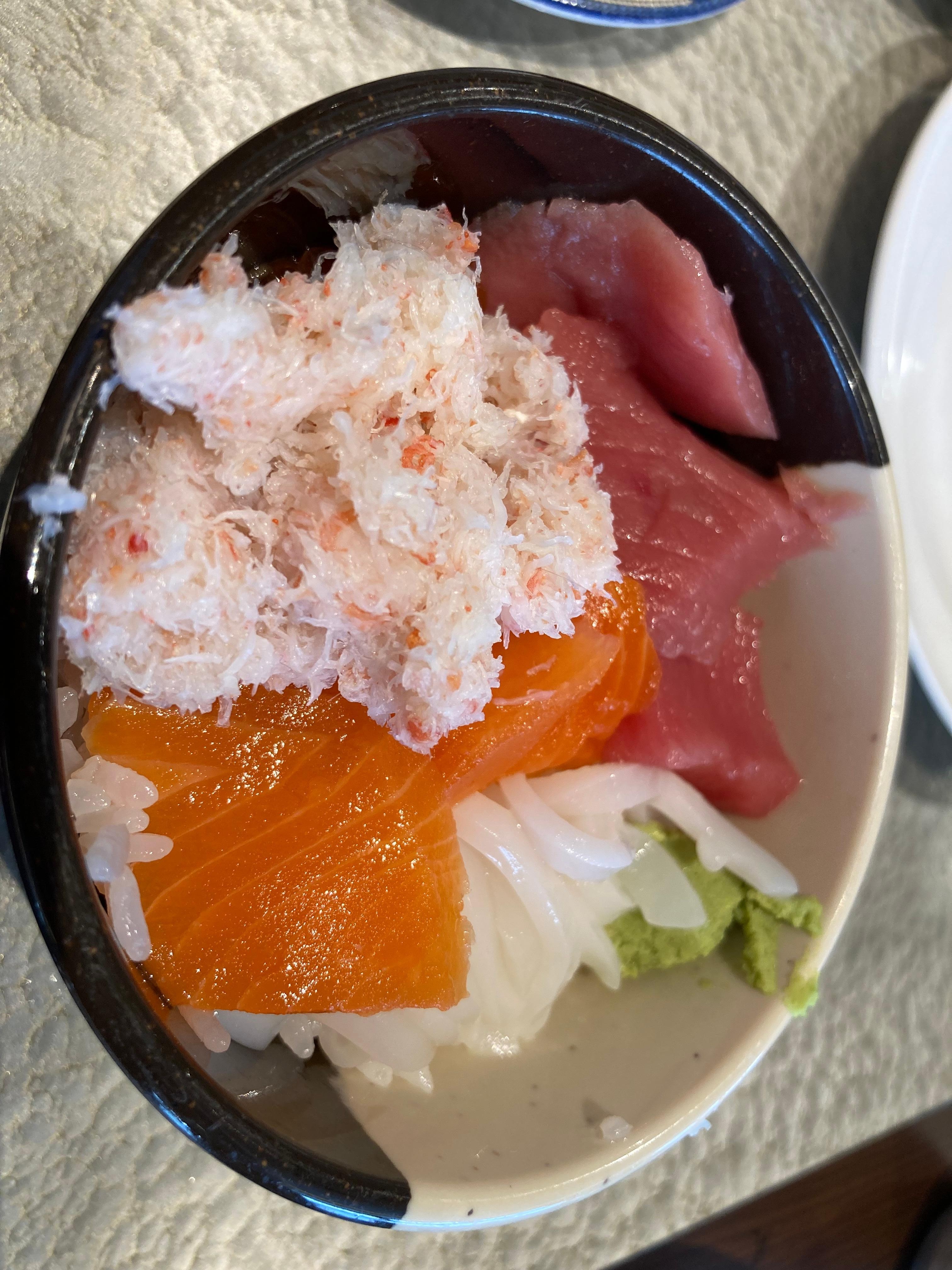 海鮮丼サイコー👍