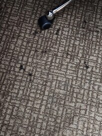 Condition of living room rug