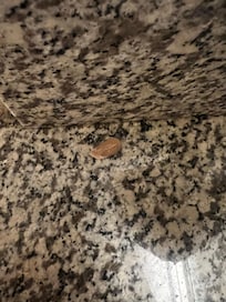 Nail on countertop