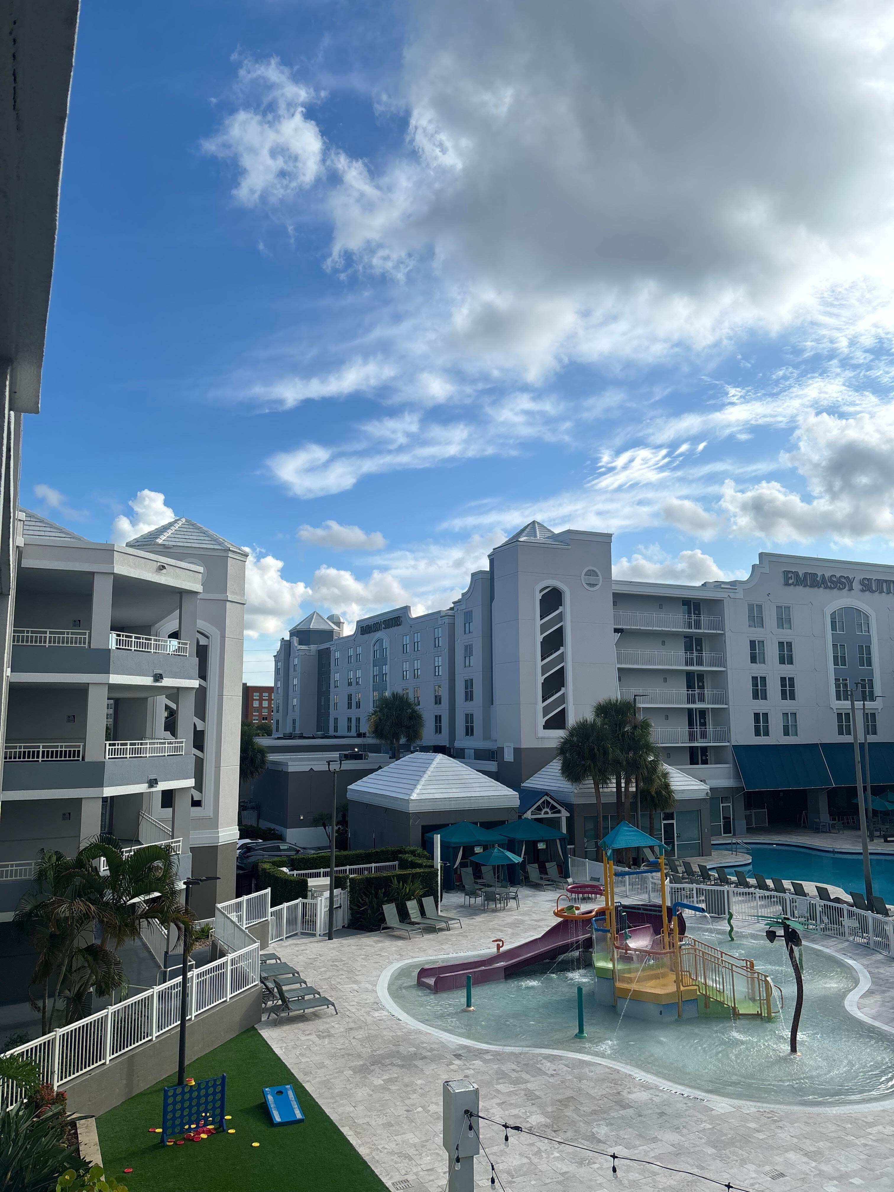 Pool area