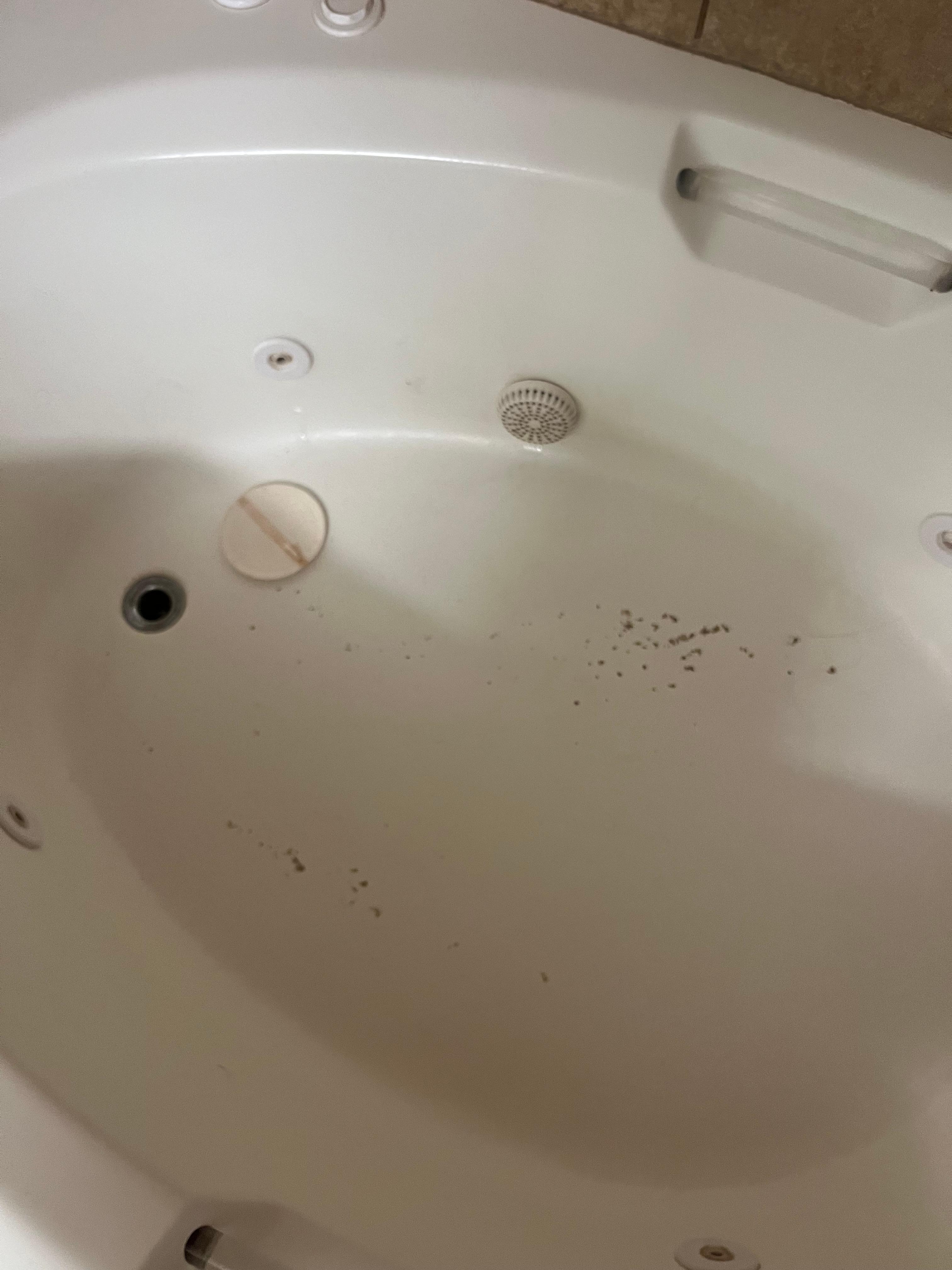 When I try to turn on the Jets, black stuff came out, but did not fire up the Jets.