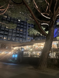 Safran restaurant view from the boardwalk