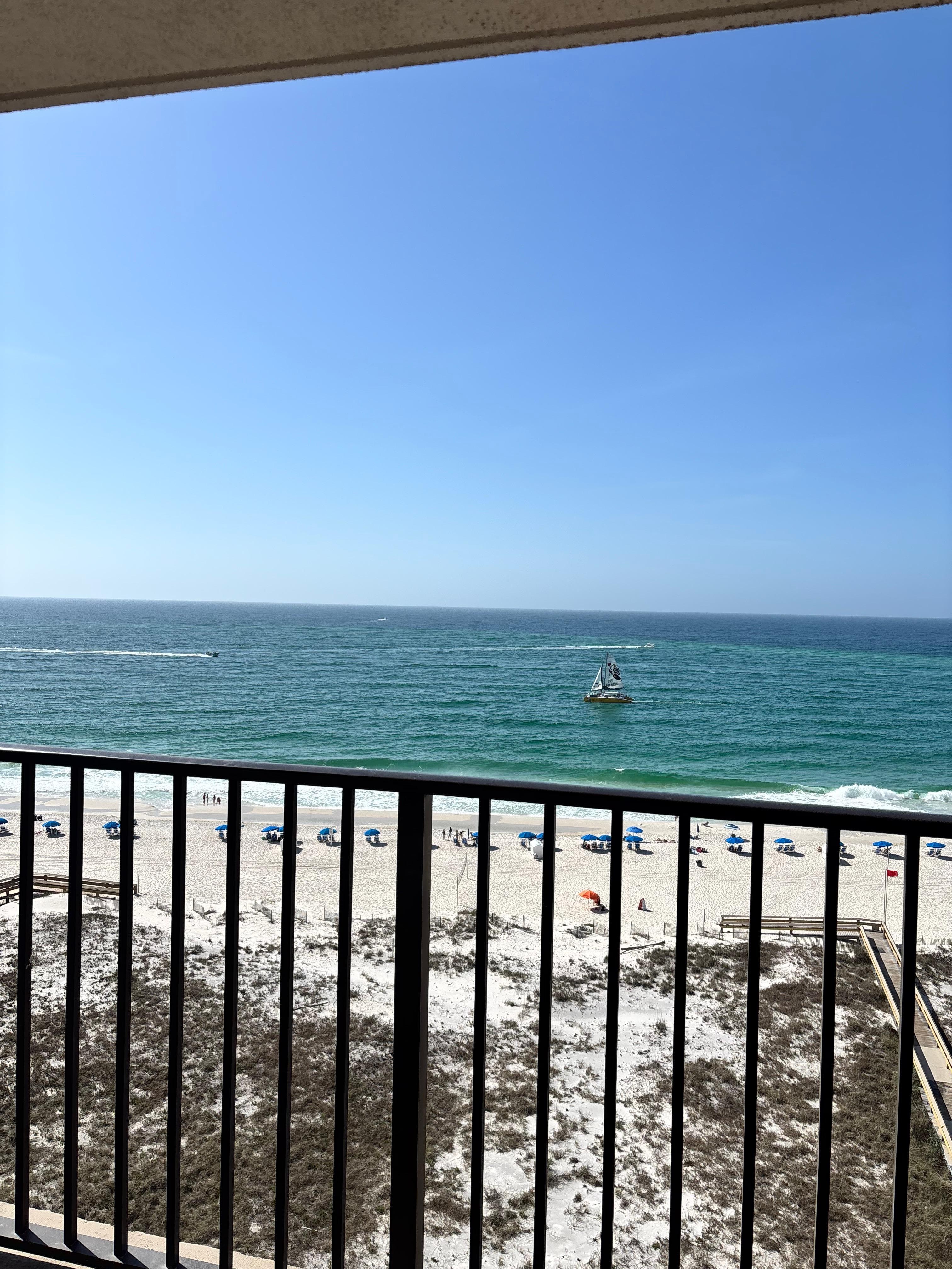 Beautiful view from balcony