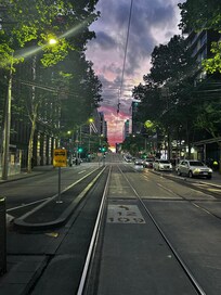 View from the nearby tram stop