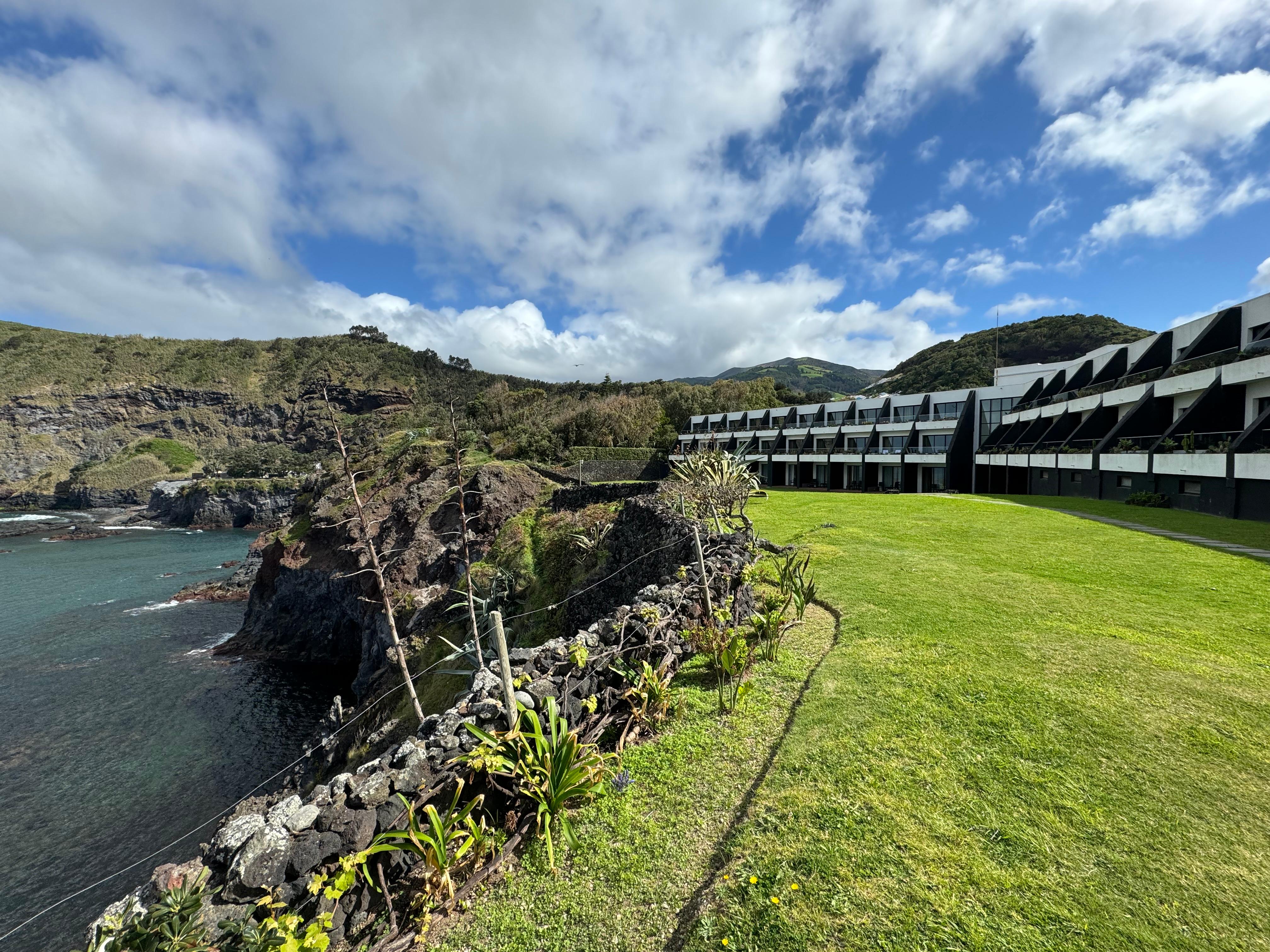 Hotel and water