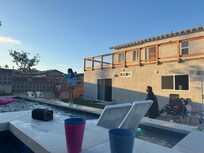 Beautiful backyard
