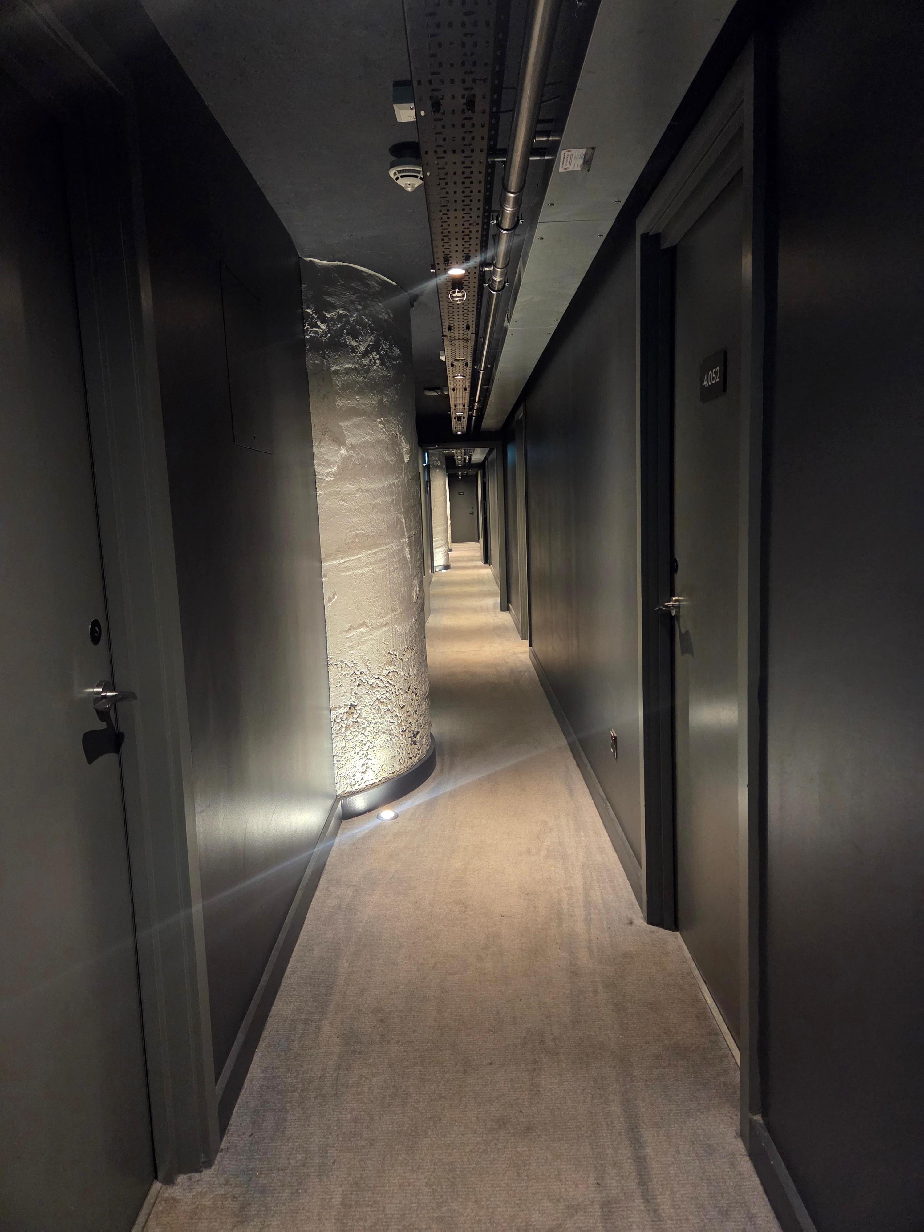 Corridor to the room