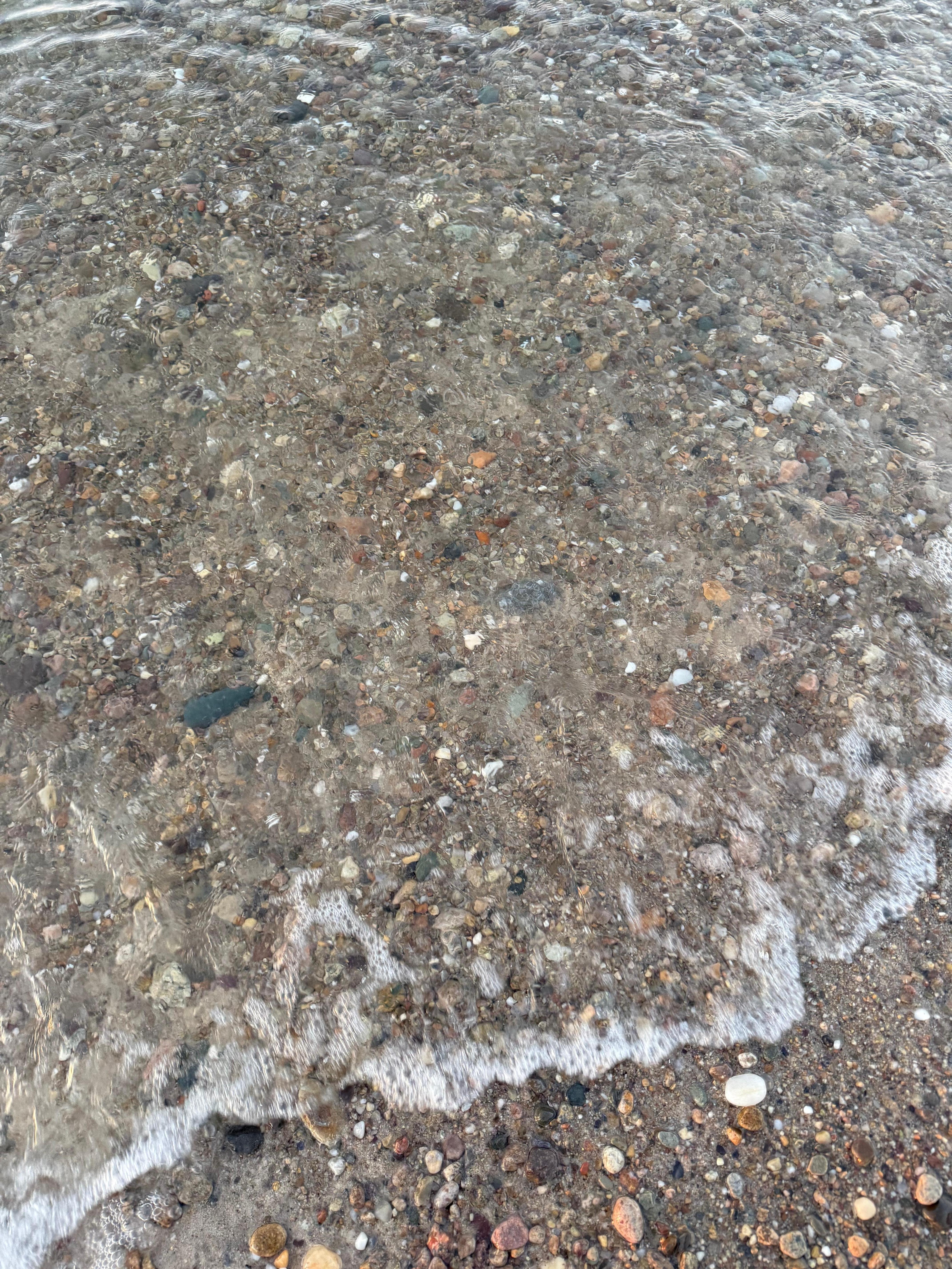 Rocky shores for fun rock hunting! 