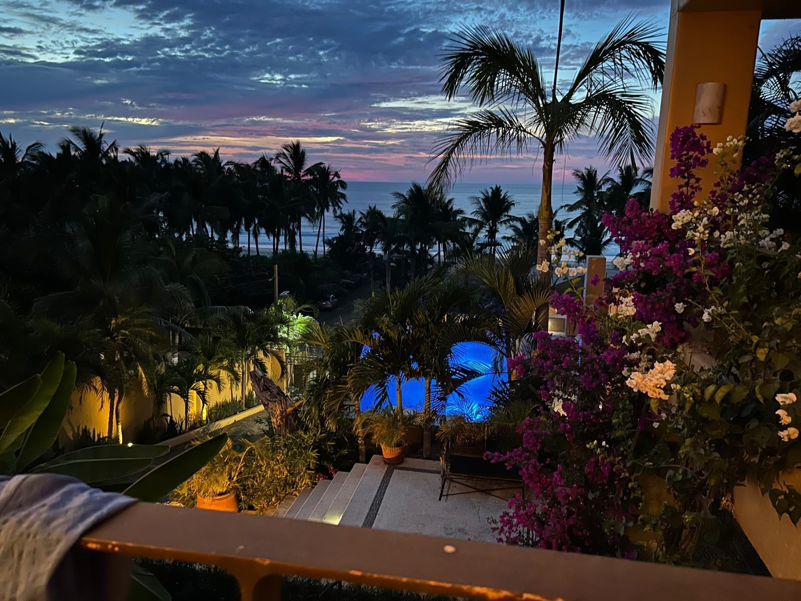 Litibu Sunset from the upper deck.