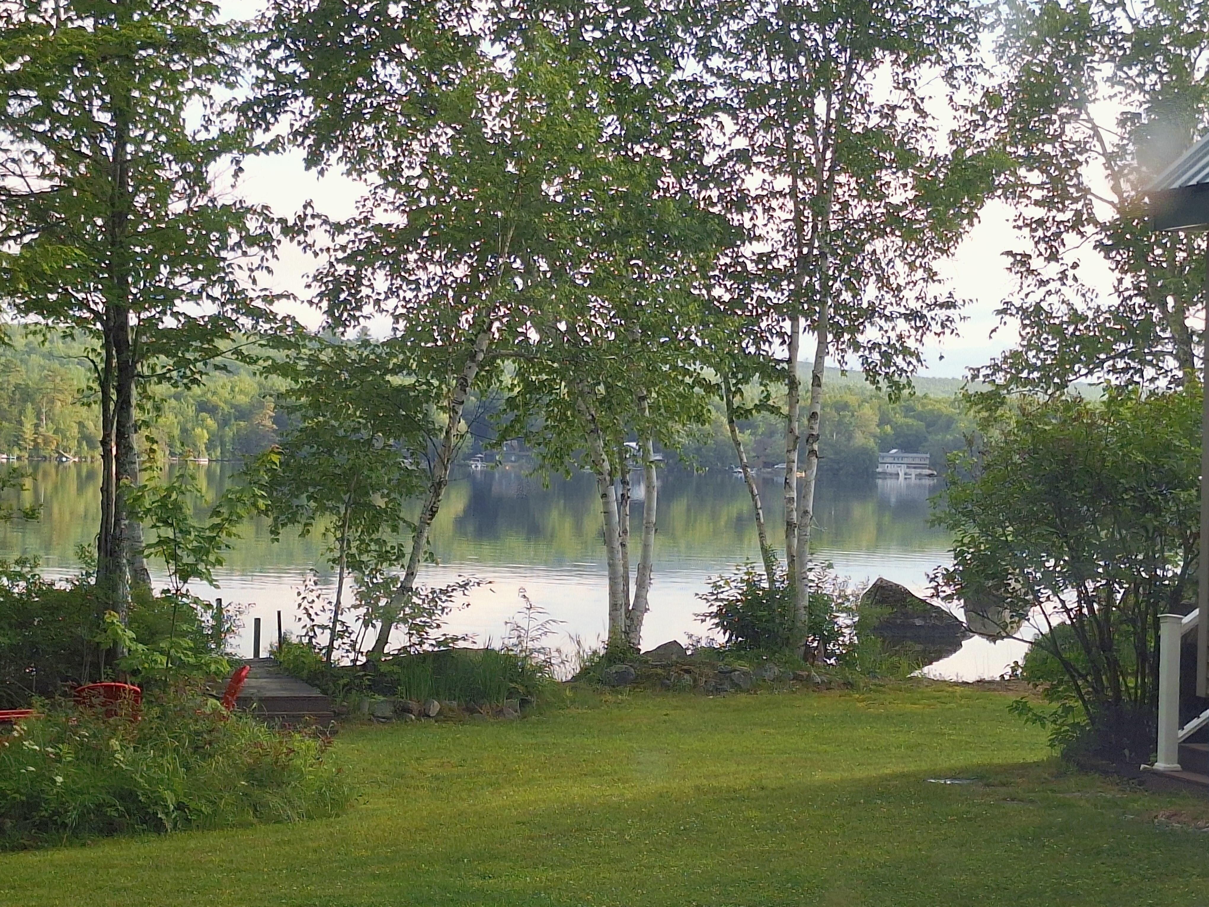 View from the driveway