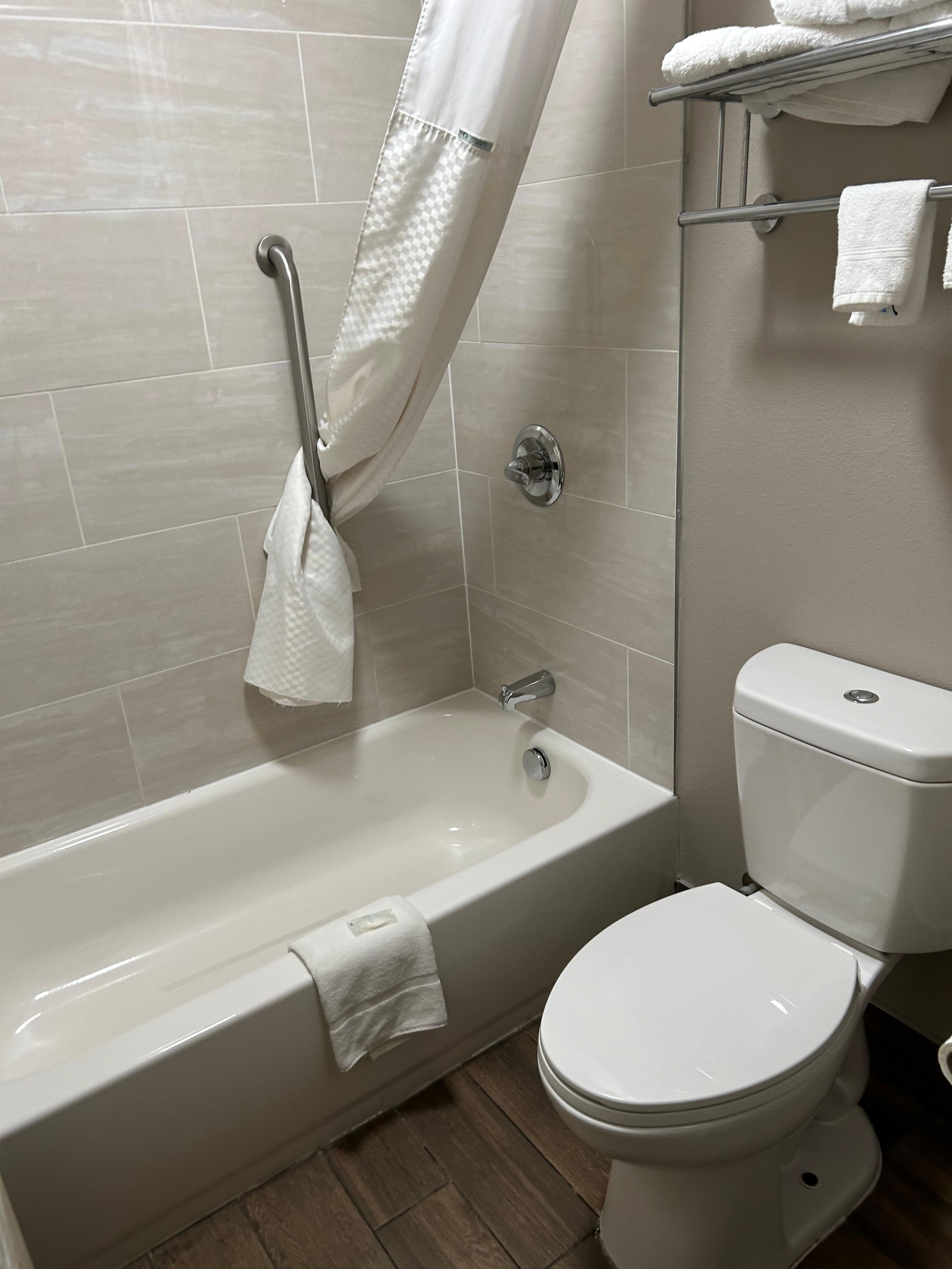 Bathroom was clean