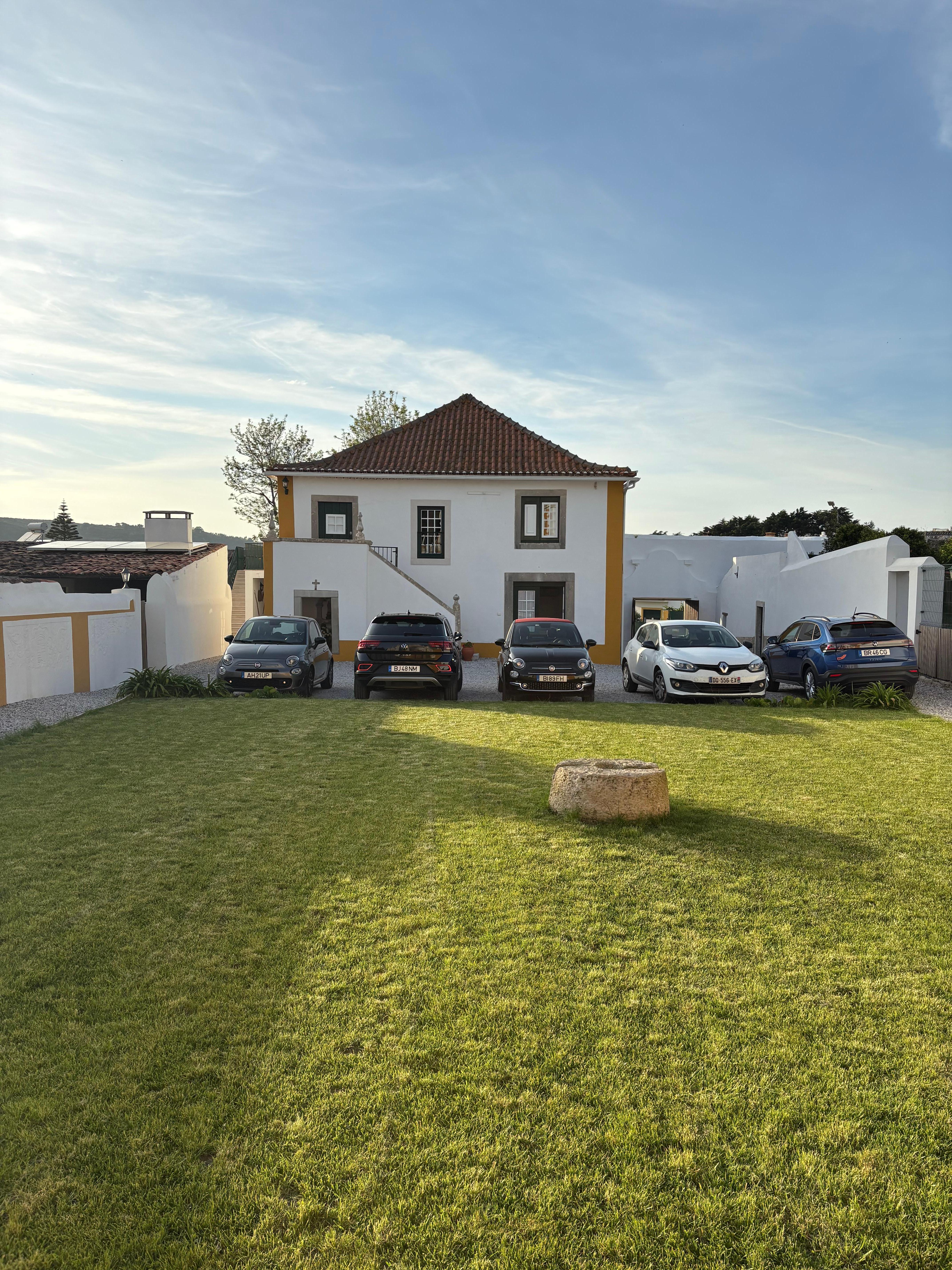 Rear of the house