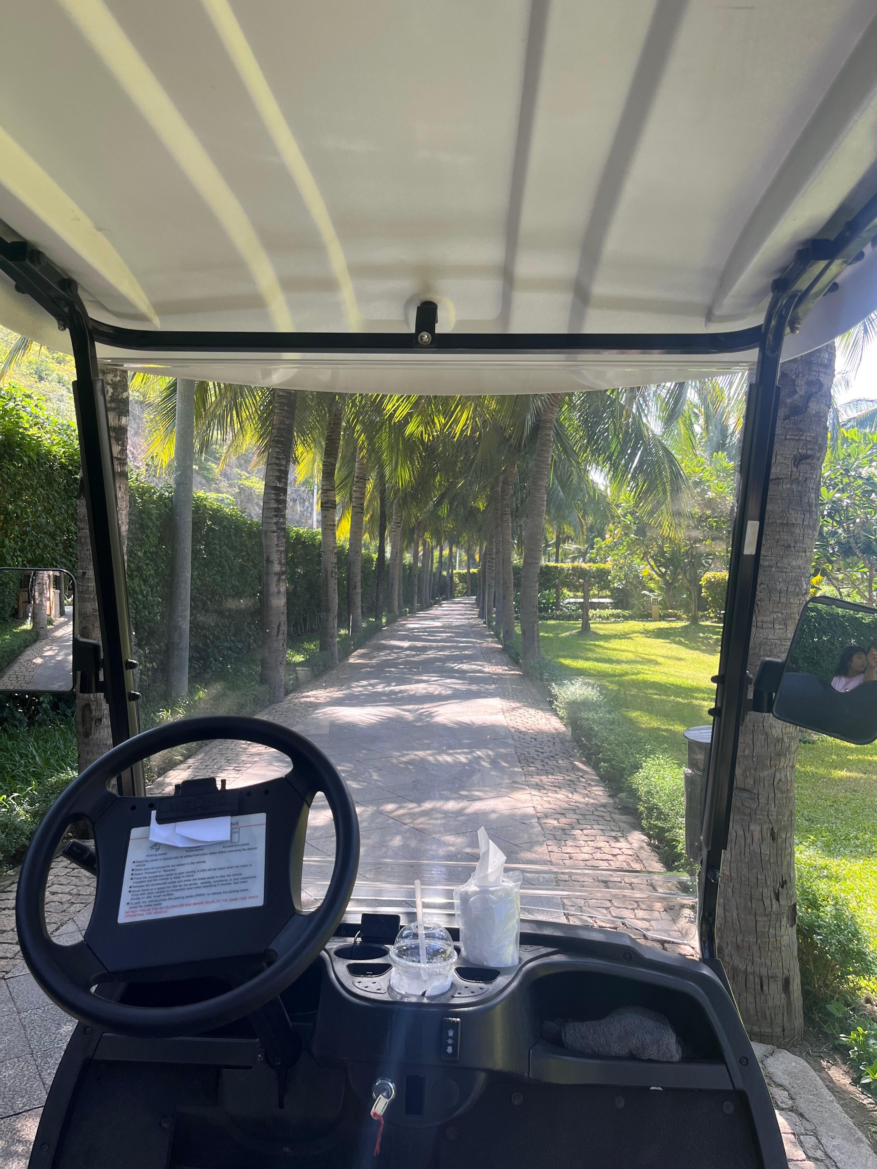 Transport within the resort