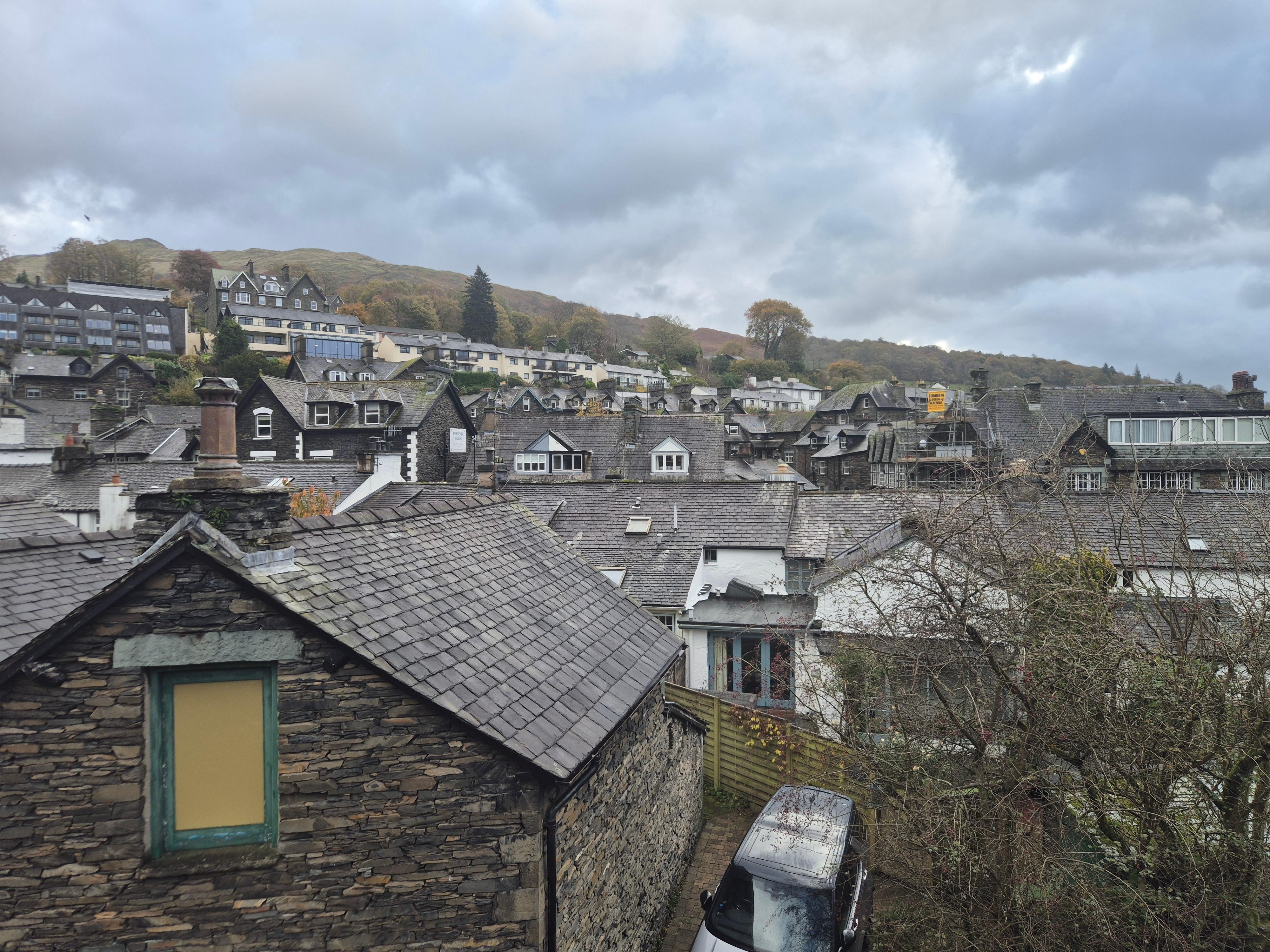 View from the upstairs bedroom