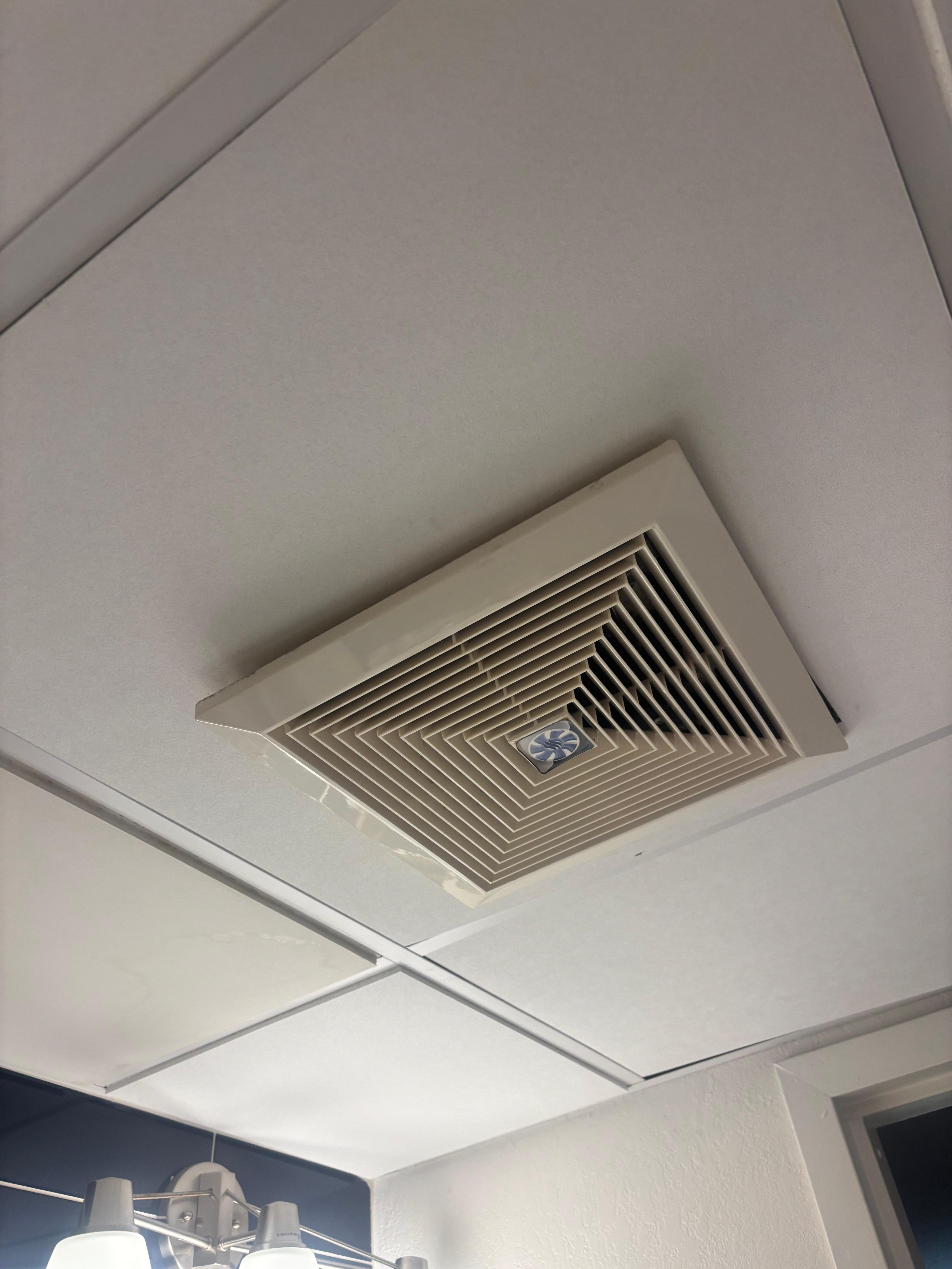 Fan didn’t even cover the hole or fit