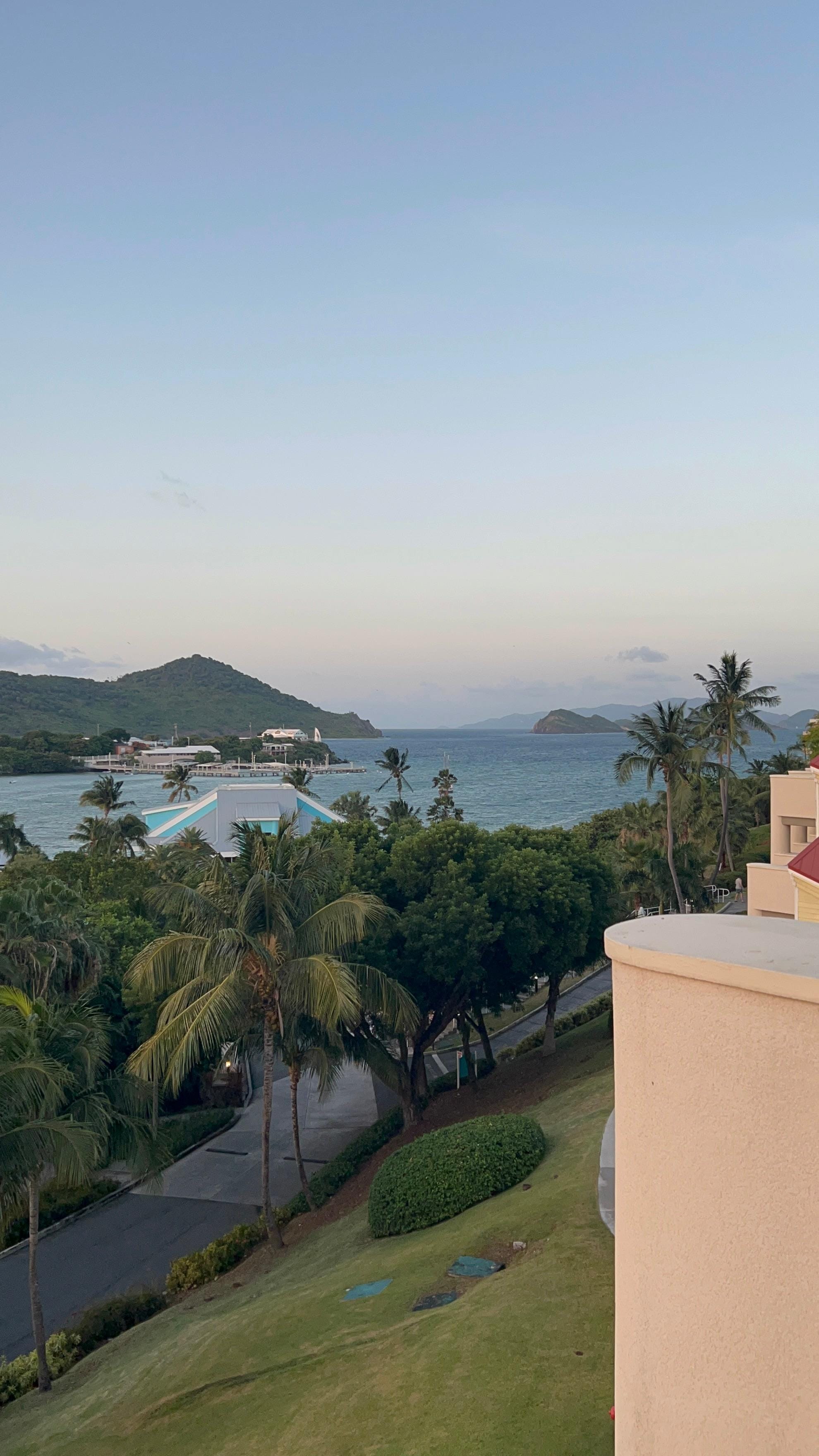 Outside view from room