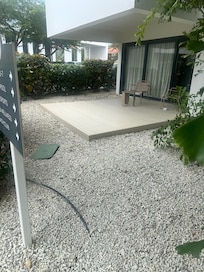 Outside patio