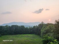 View from the deck