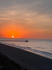 Sunrise from the balcony
