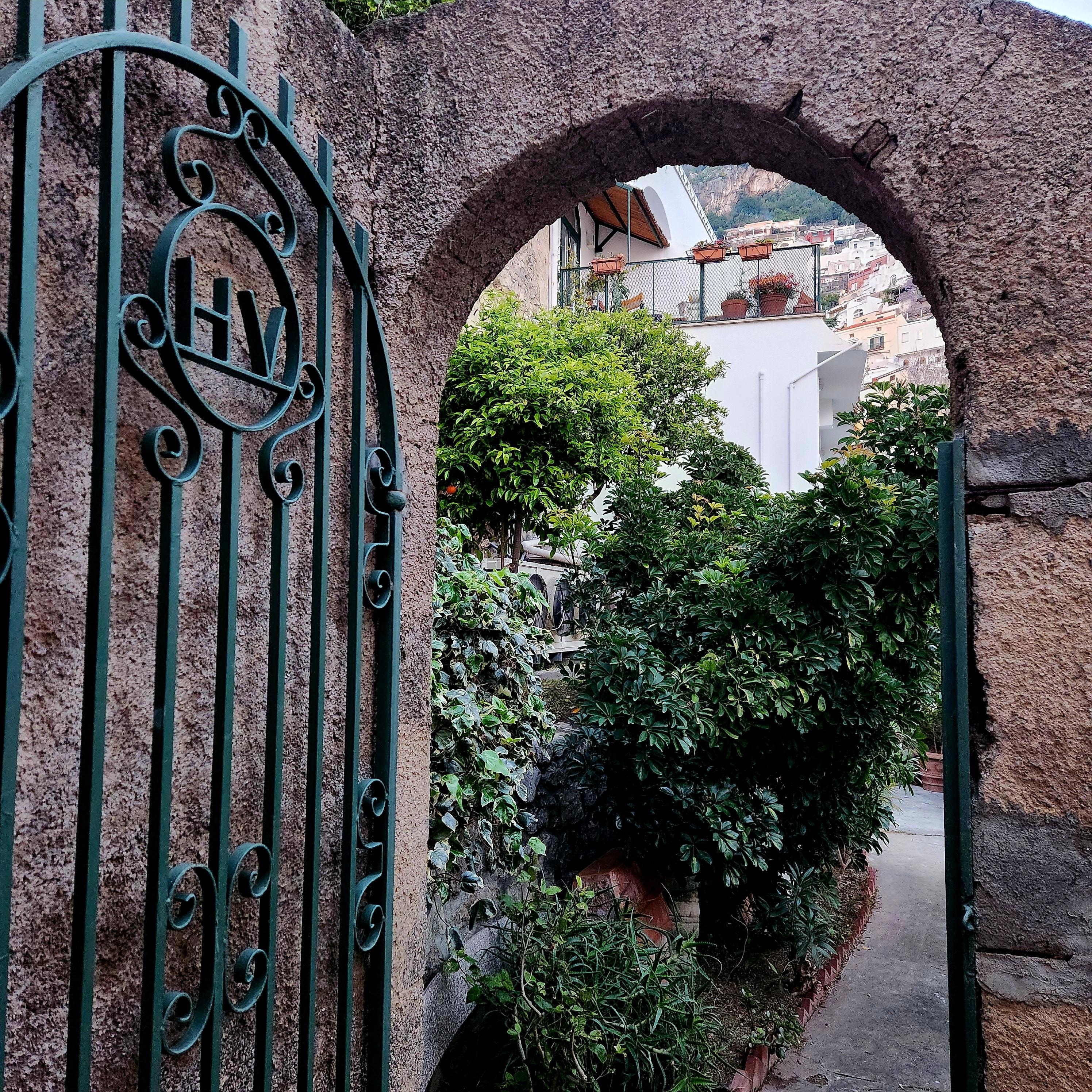 Entrance gate, lovely and enchanting