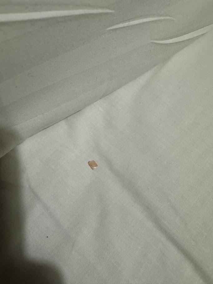 Broken nail in sheets