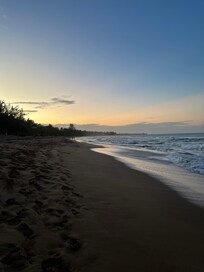 View from the beach