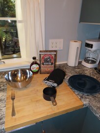 made breakfast both mornings.