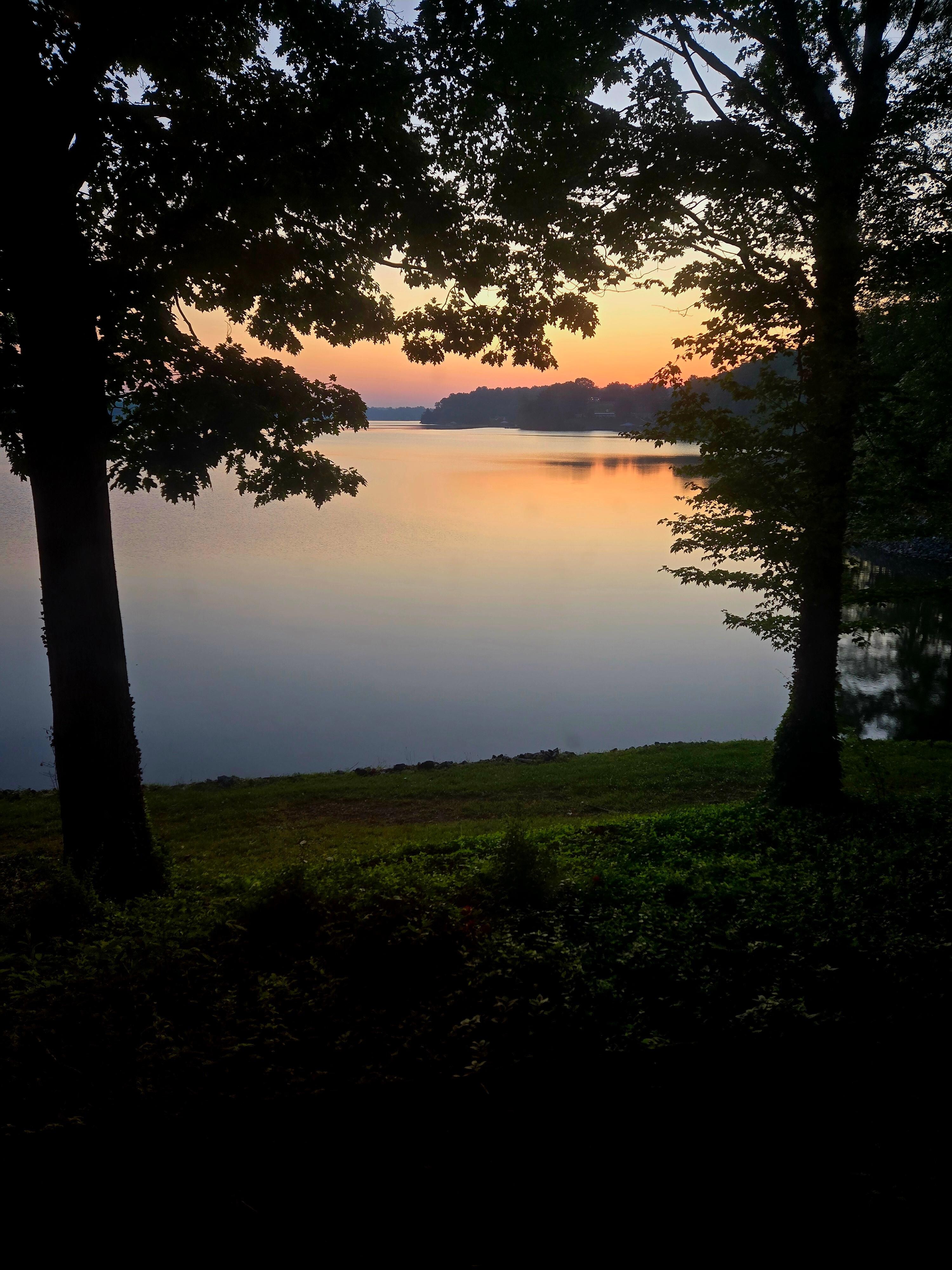 The perfect sunset to end a great day!
