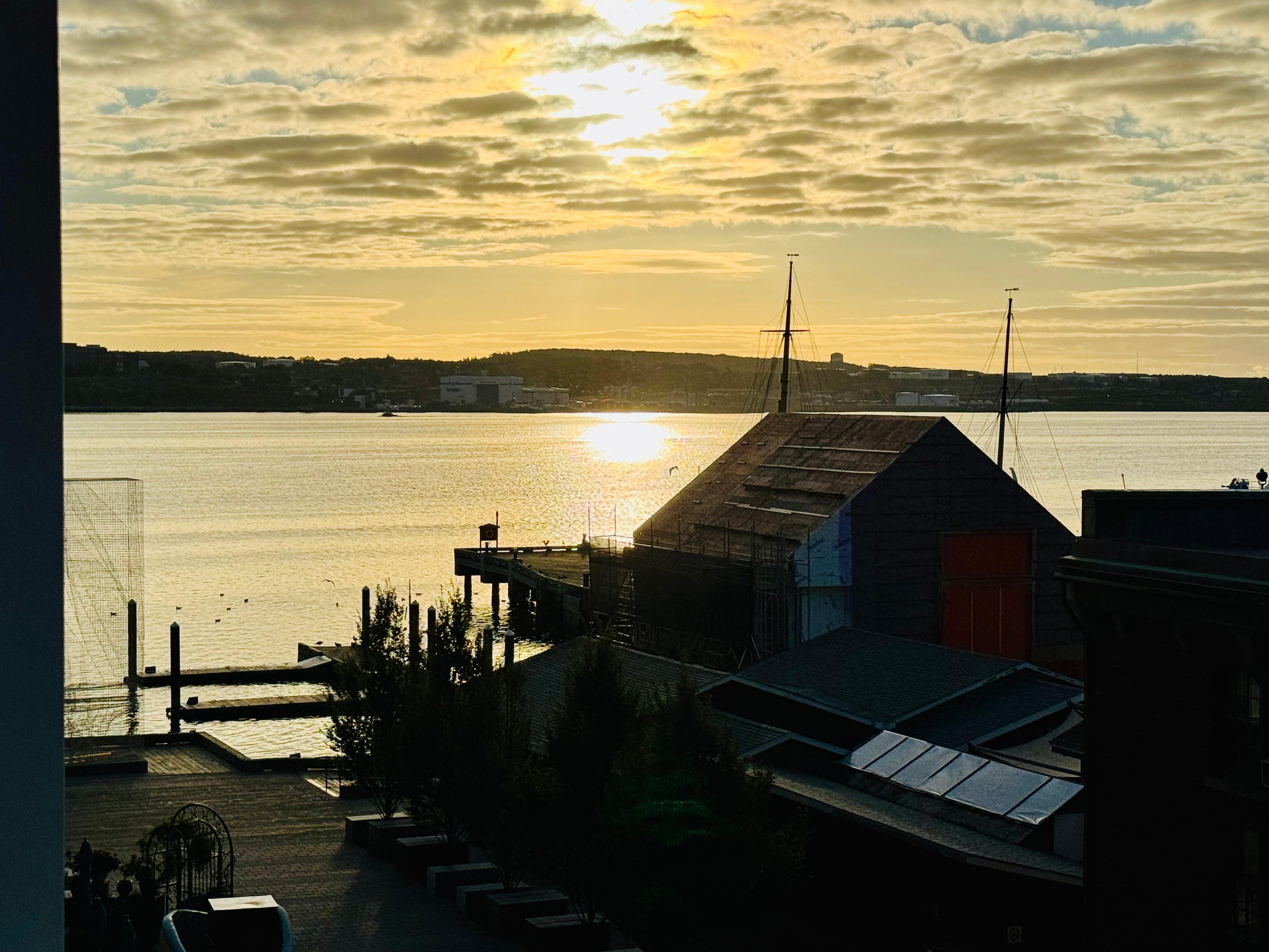 Balcony view sunrise 2