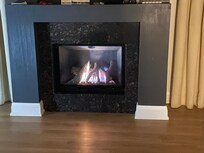Nice fireplace