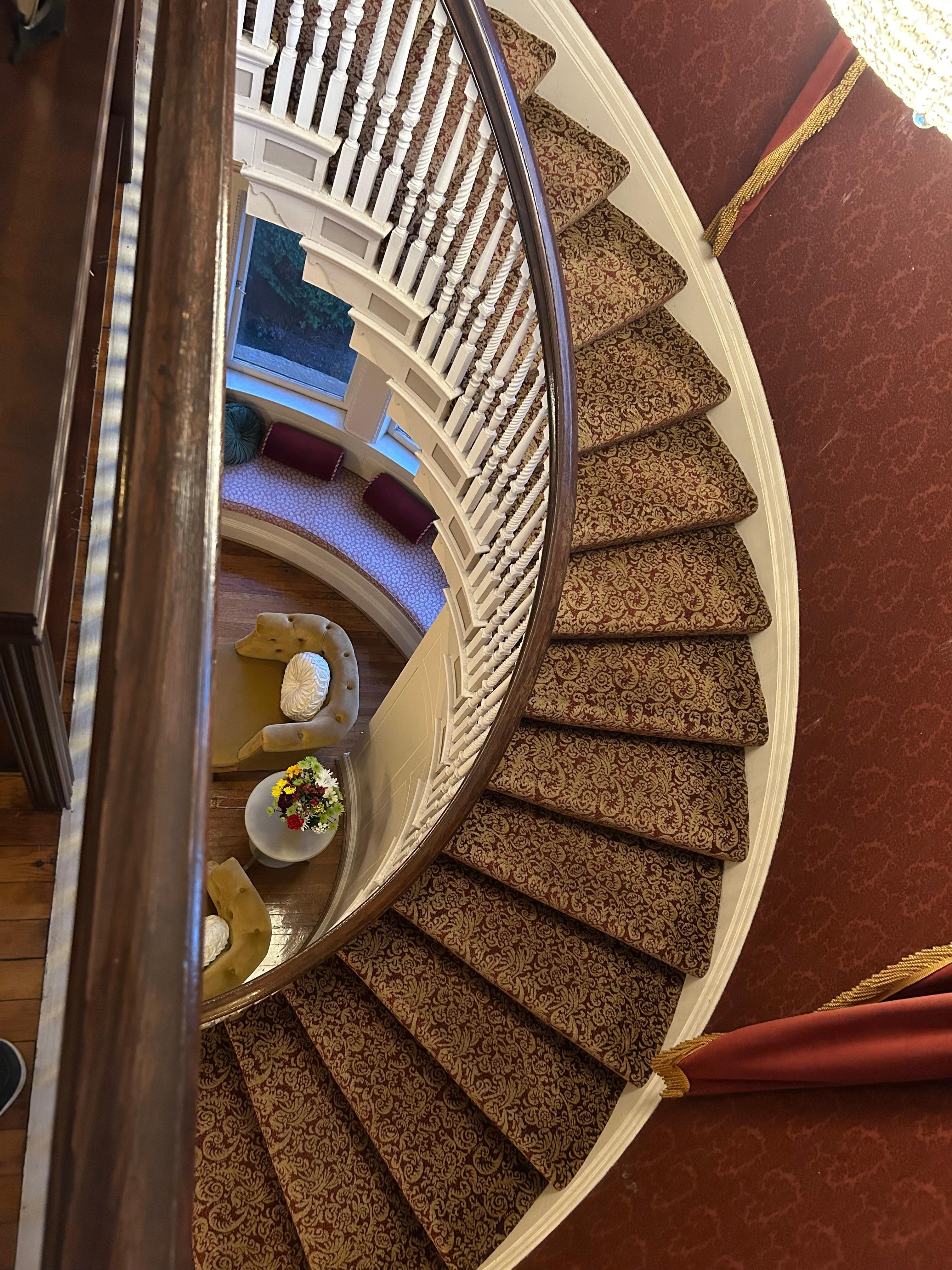 Staircase to second floor