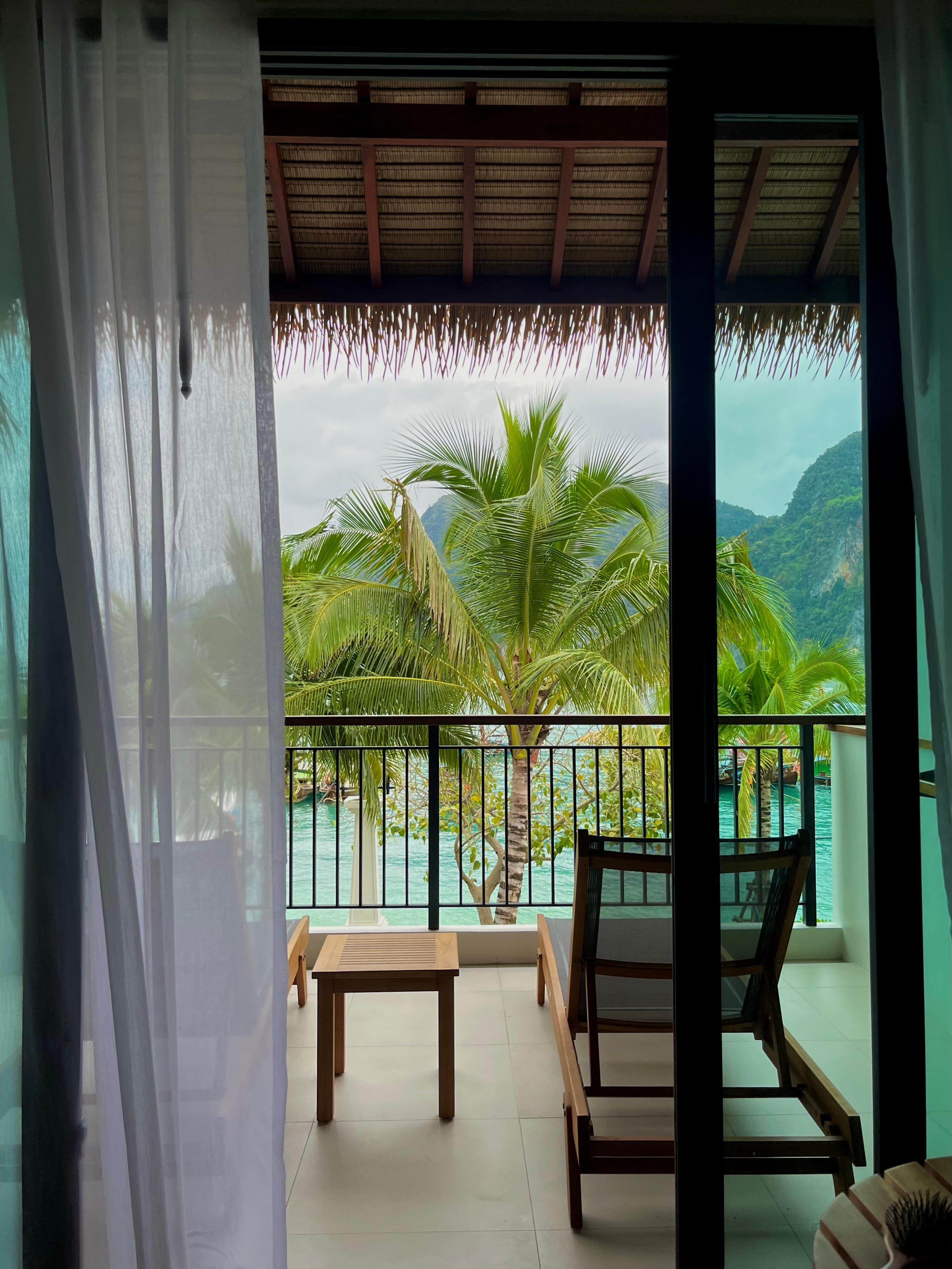 Utsikten fra soverommet var nydelig!