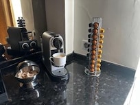 Coffee and tea station