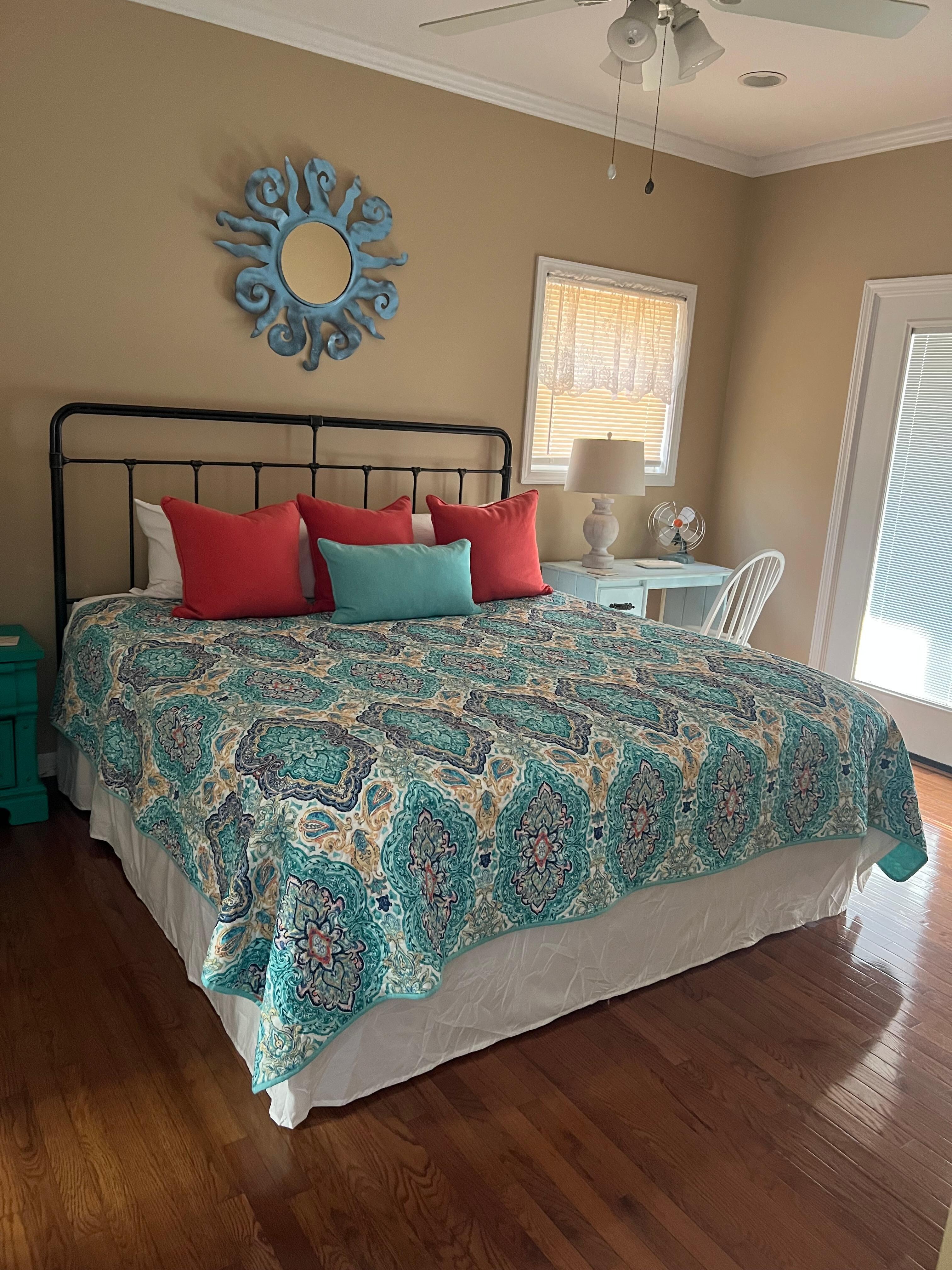 King bed slept great!