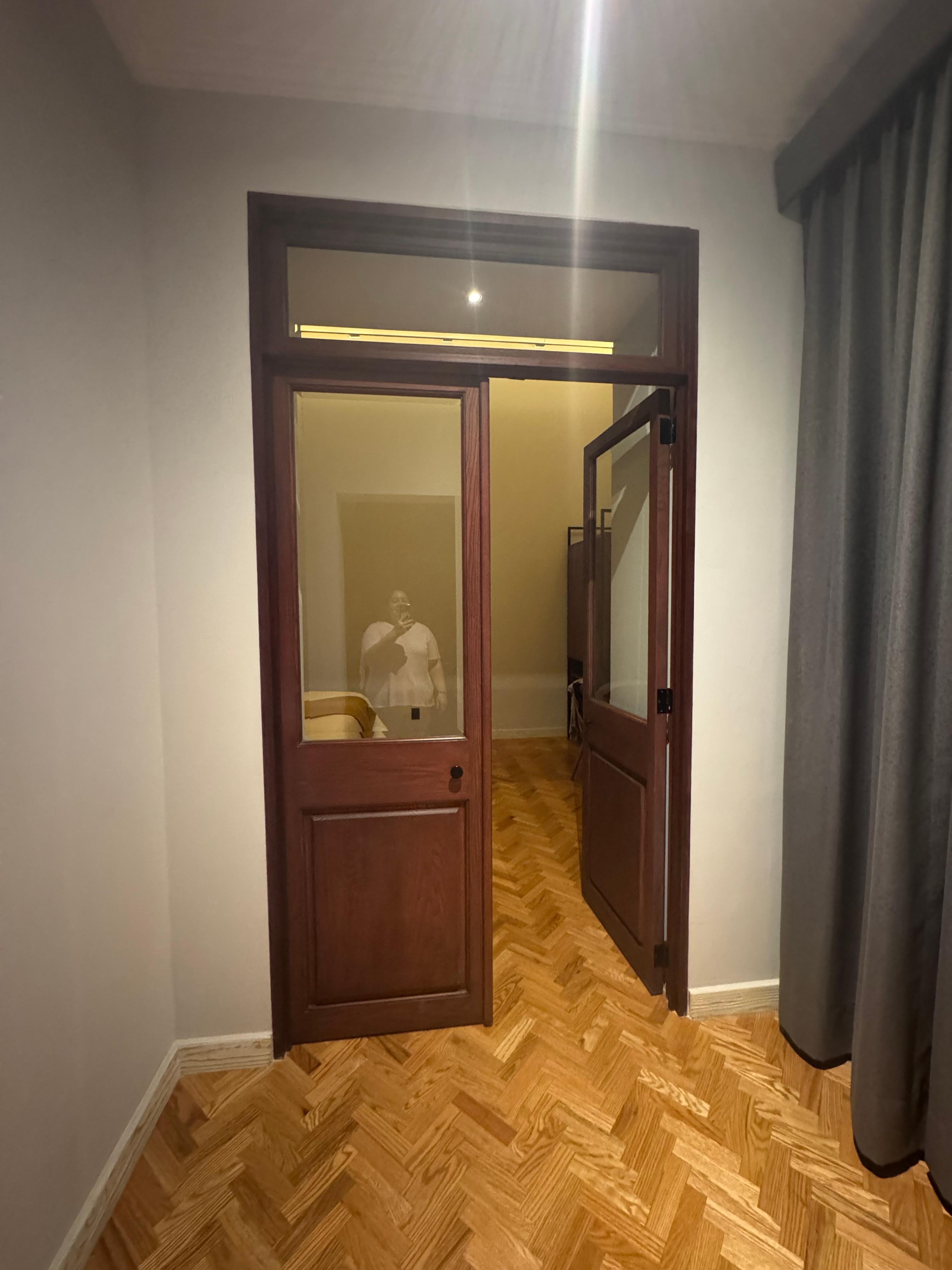 Mudroom part of bedroom 