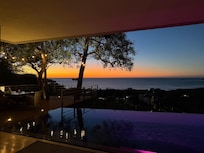 Sunset from the patio!