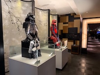 Samurai Armor display was awsome