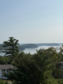 View from balcony.