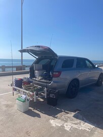 Our fishing set up at Skyway