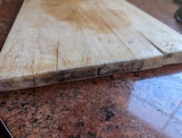 Mould on Cracked Cutting board