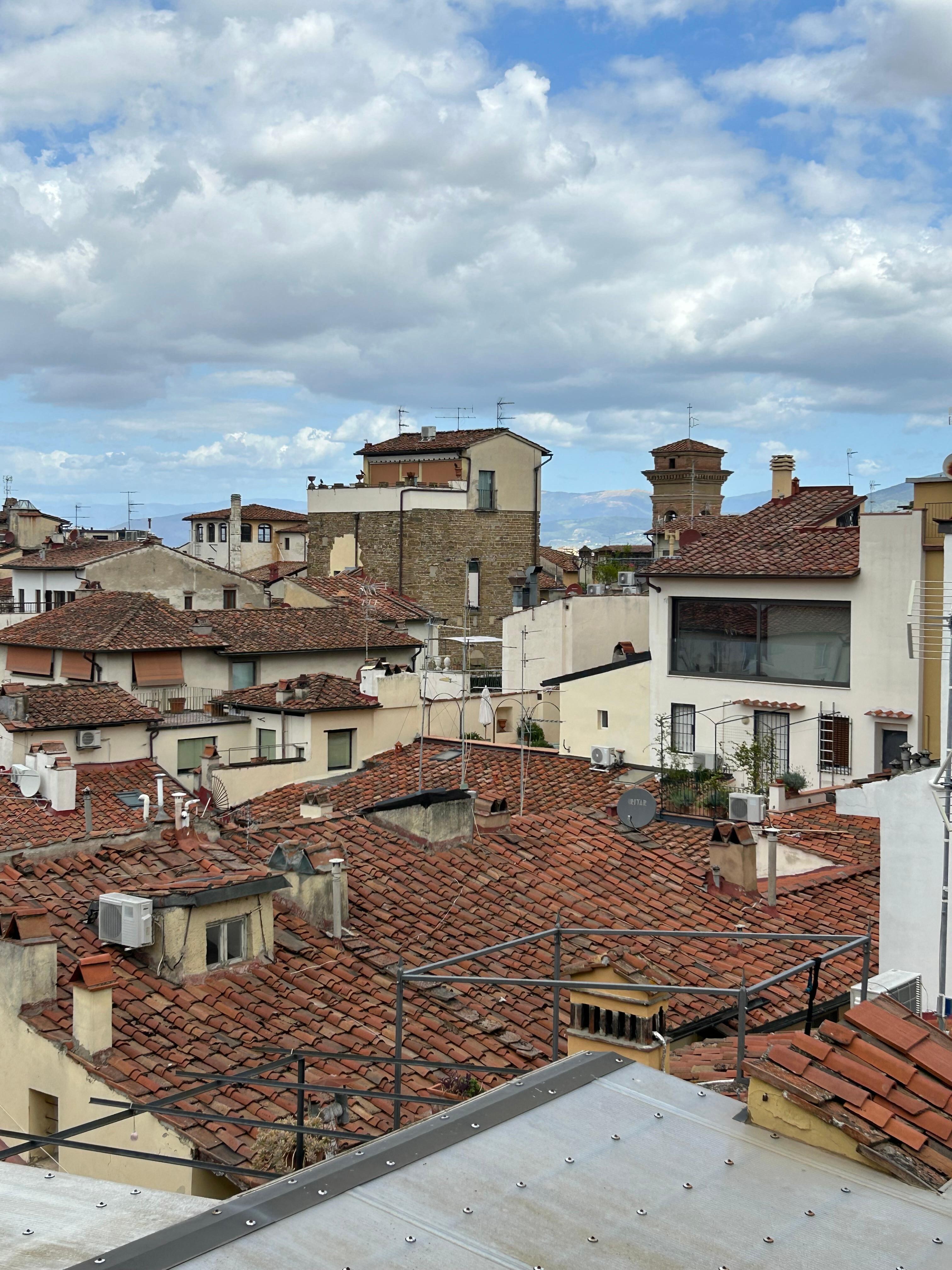 The view from the apartment