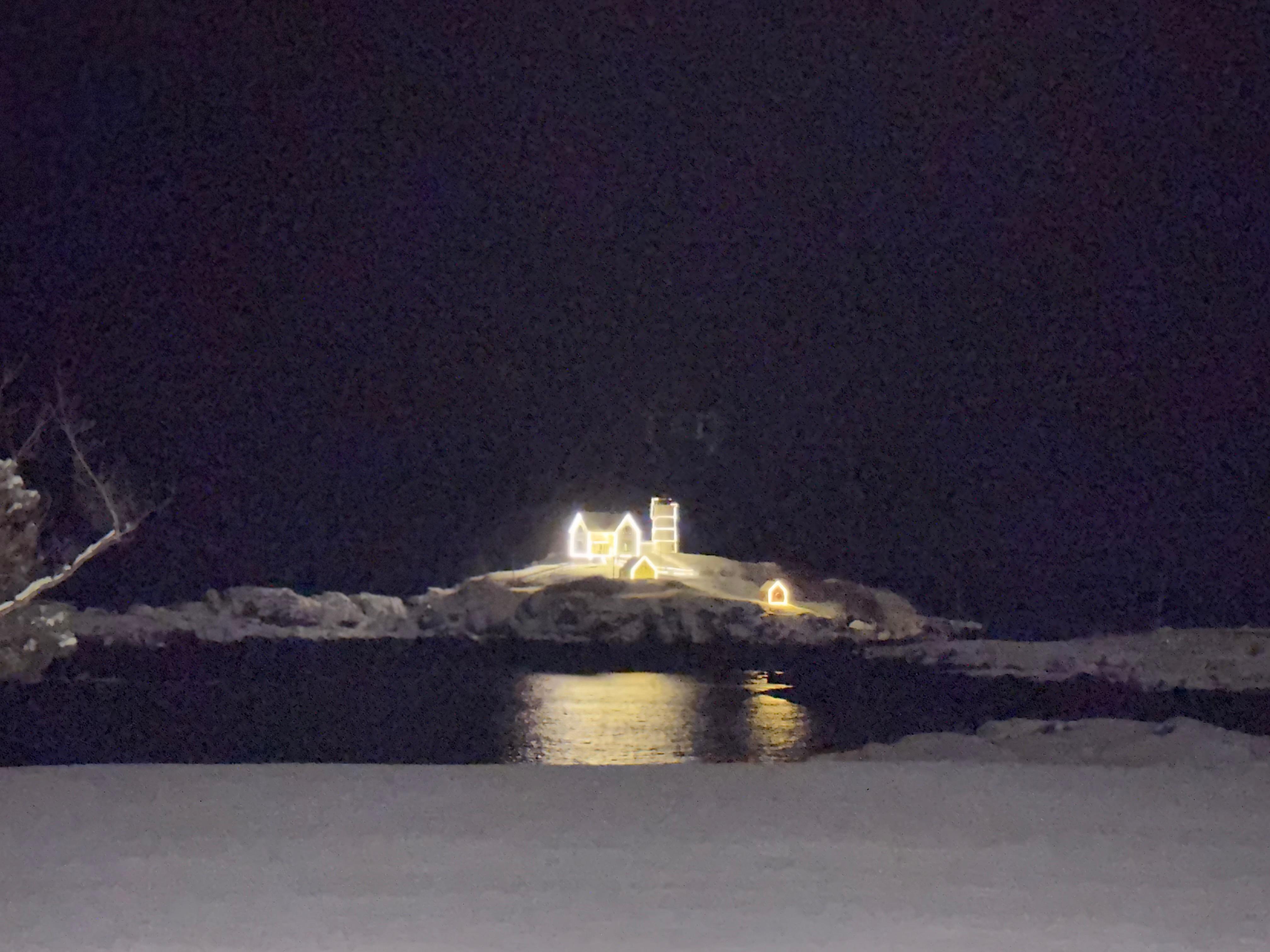 Stunning view if Nubble Headlight!