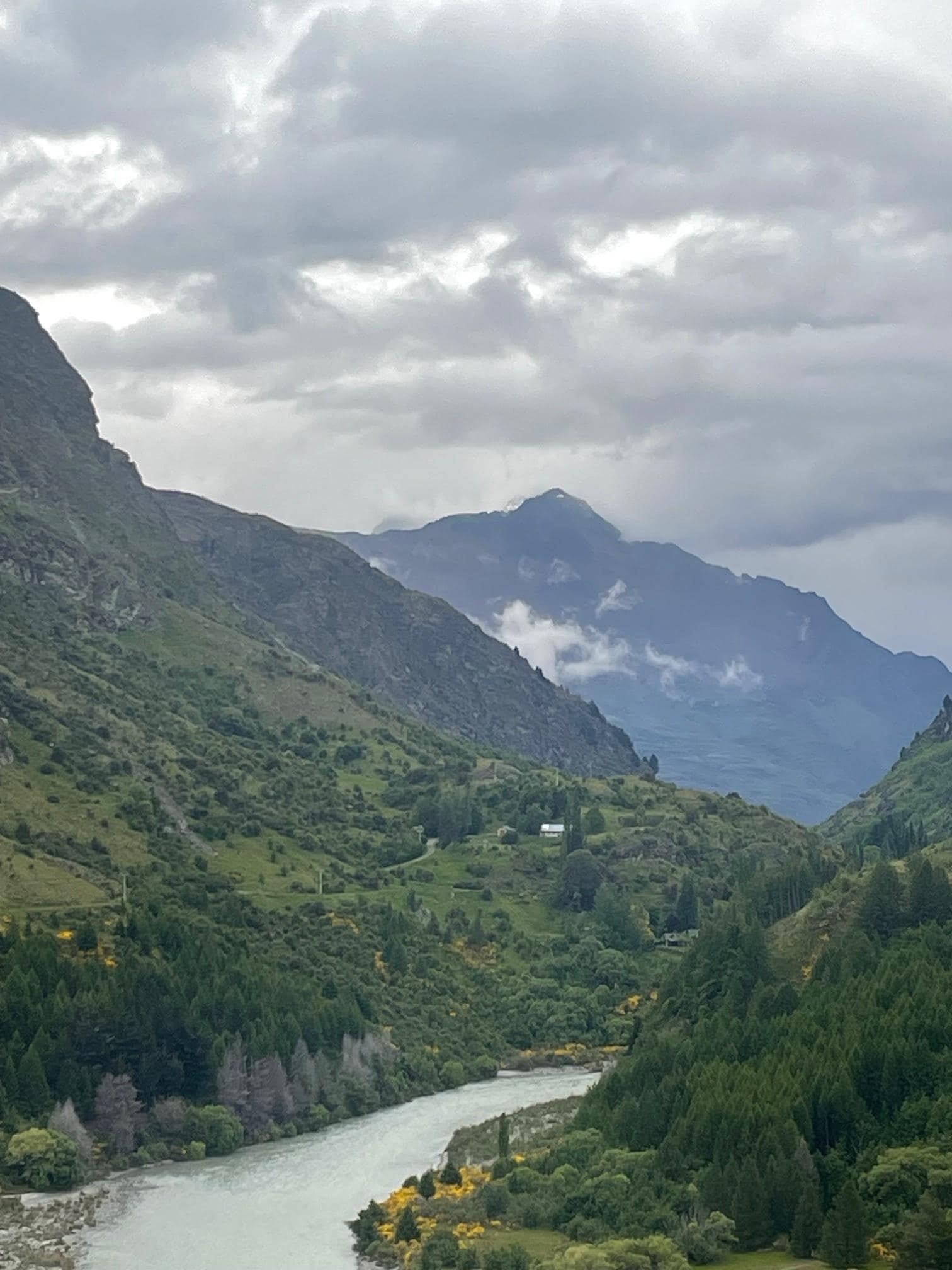 About 30m from the apartment entrance