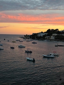 sunset from the porch