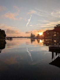 Sunrise from the back porch