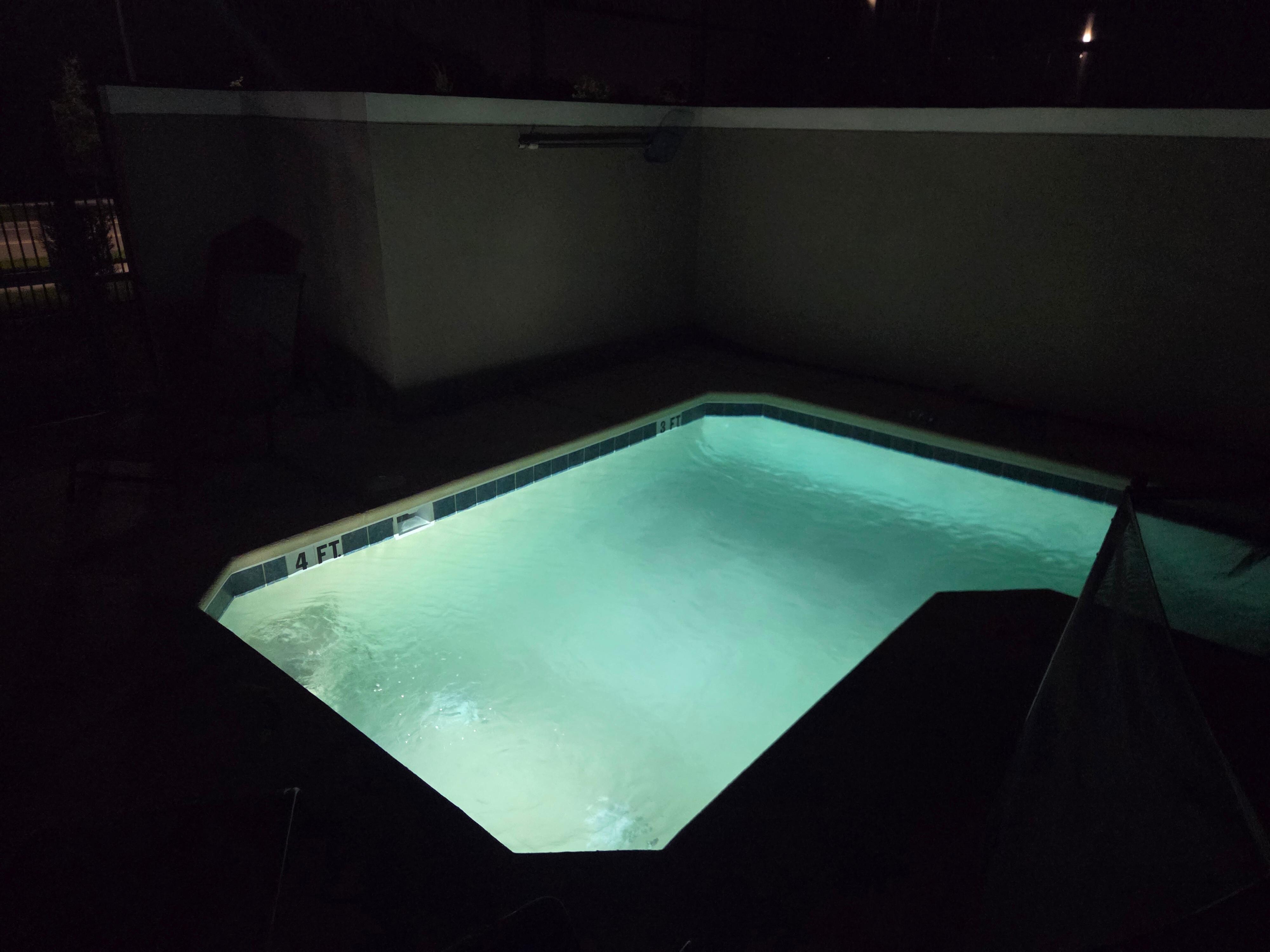 Pool - night view