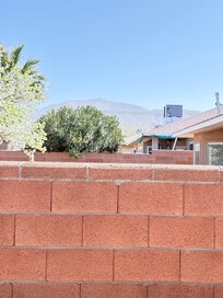 View off master bedroom