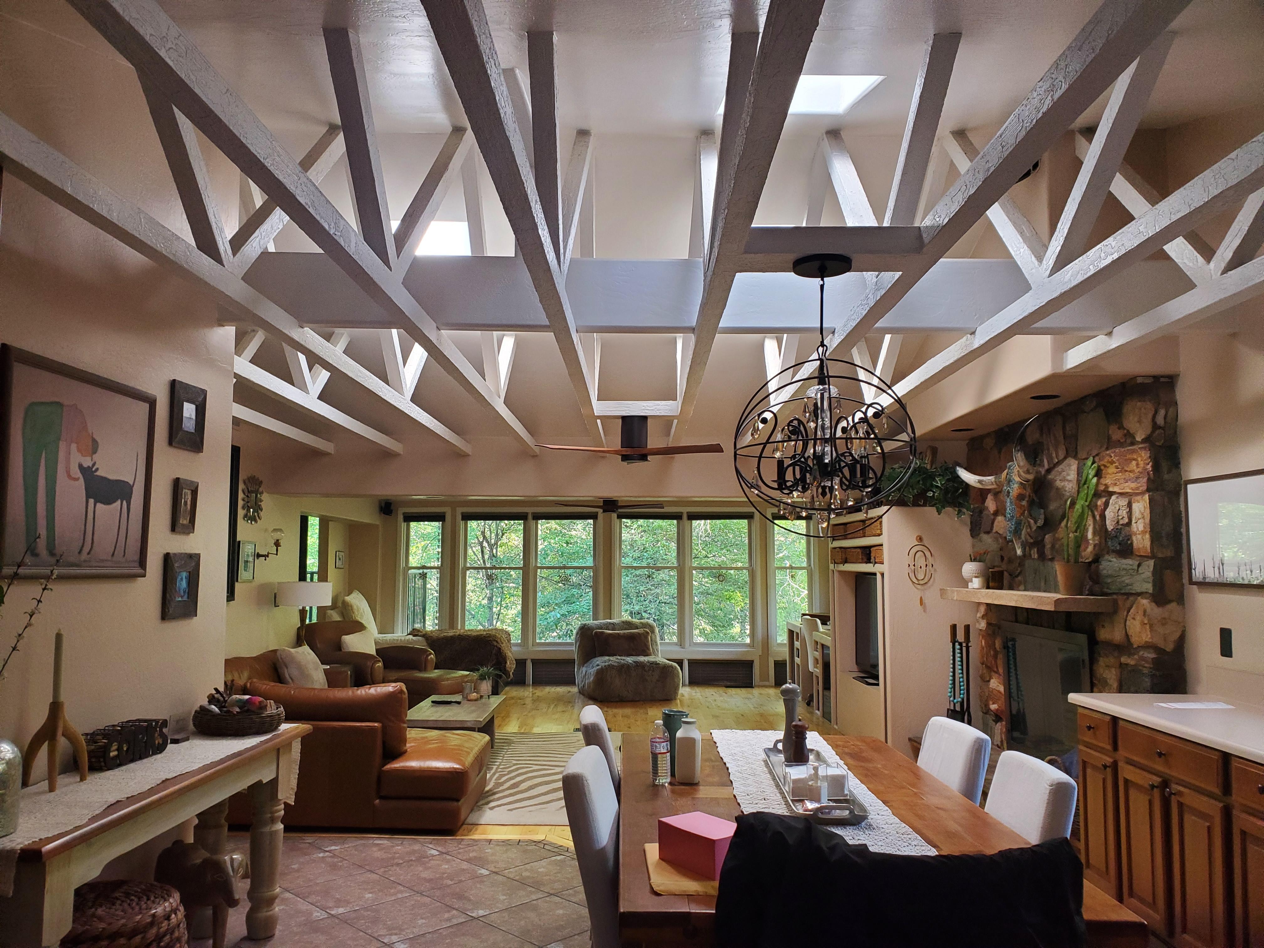 Lots of natural light