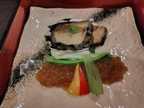 このアワビ、とっても柔らかくてビックリ🫨 高齢の方でも完食できます!