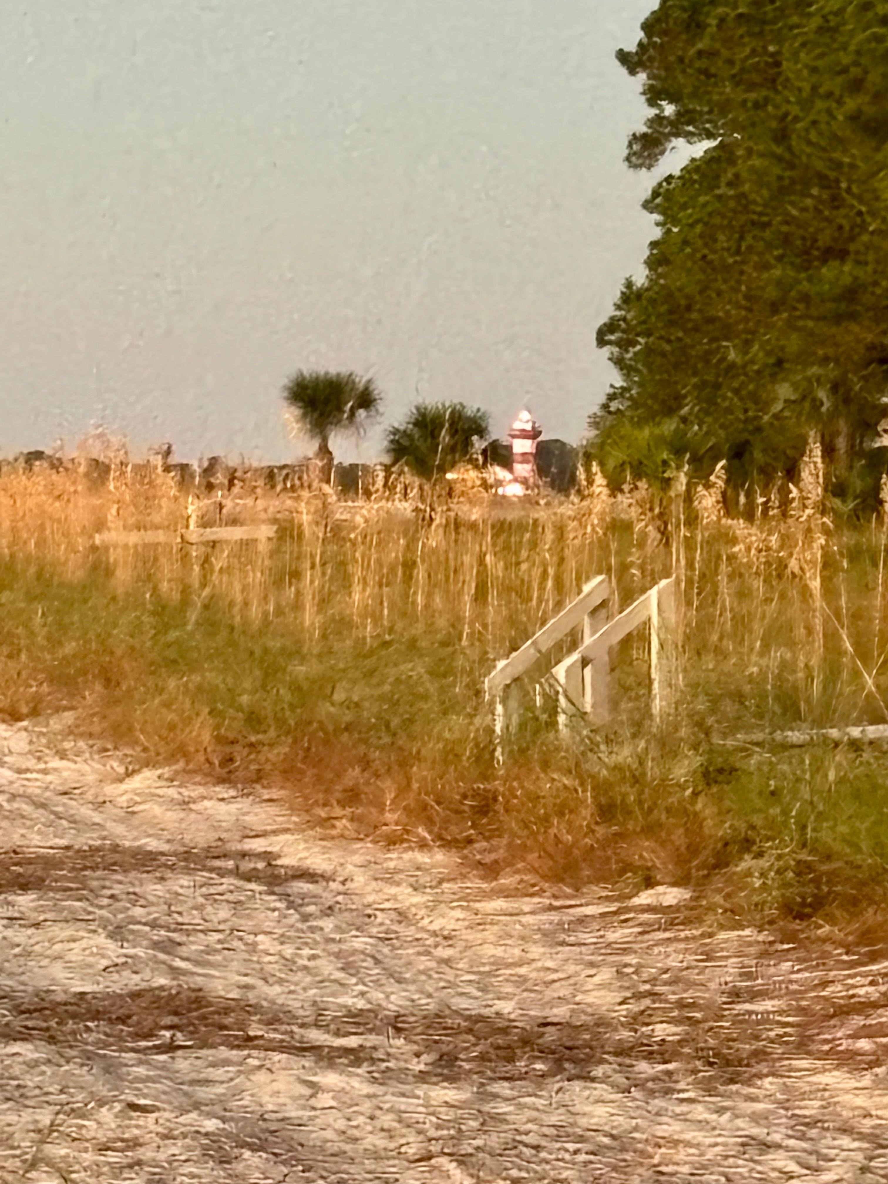 Along South Beach you can see the lighthouse at Harbour    Town. 